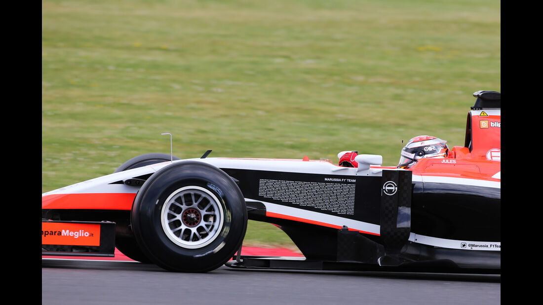 Jules Bianchi - Marussia - Formel 1-Test - Silverstone 2014