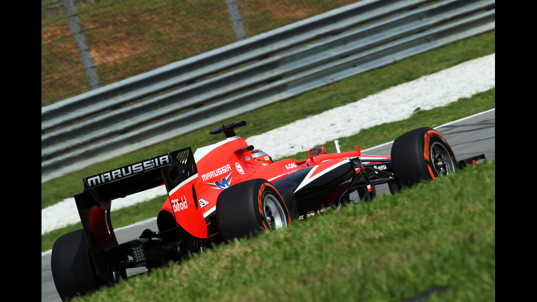 Jules Bianchi Marussia GP Malaysia 2013