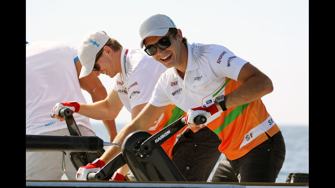 Jules Bianchi & Nico Hülkenbegr - Force India - GP Europa - Valencia - 21. Juni 2012