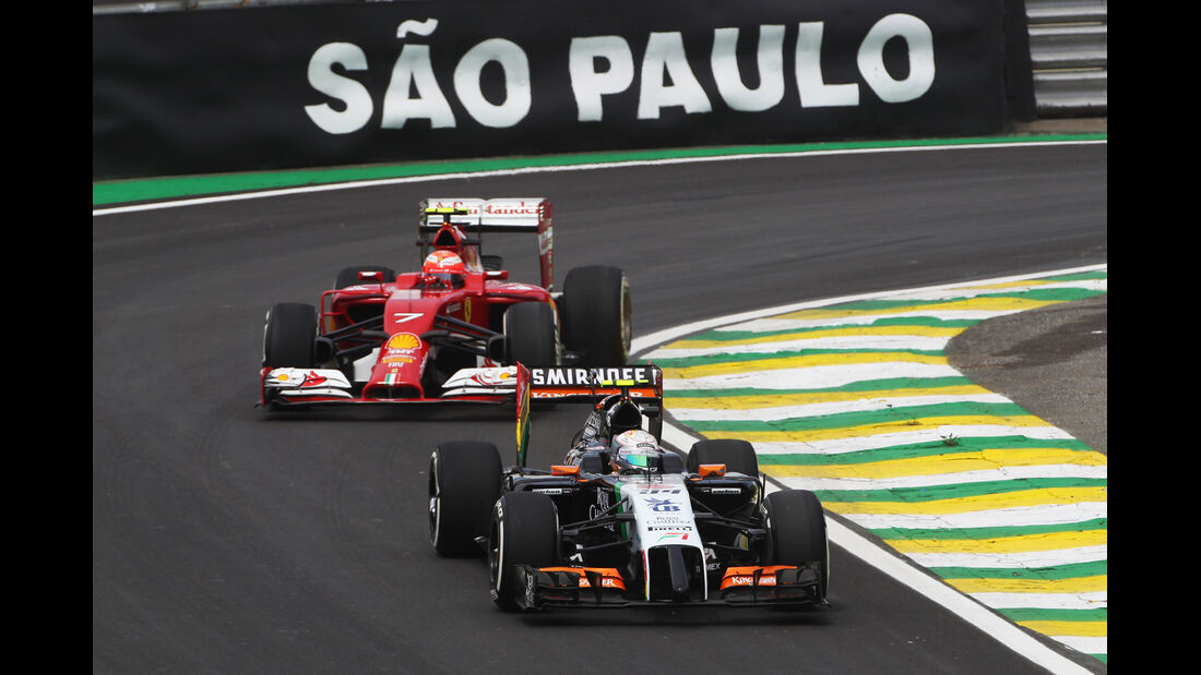 Juncadella & Räikkönen - Formel 1 - GP Brasilien - Sao Paulo - 7. November 2014