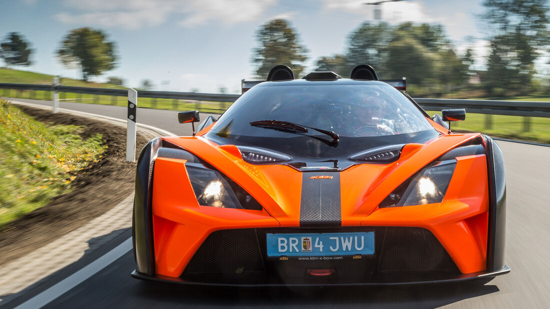 KTM X-Bow GT4, Frontansicht