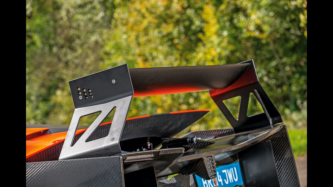 KTM X-Bow GT4, Heckspoiler