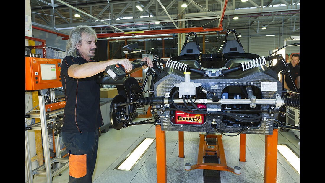 KTM X-Bow, Produktion