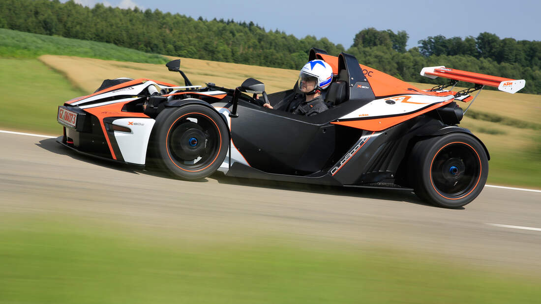 KTM XBow GTX für GT2 600PSFünfzylinder gegen 1 Tonne auto motor