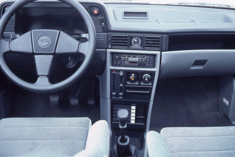 Kadett GSi Test von 1984