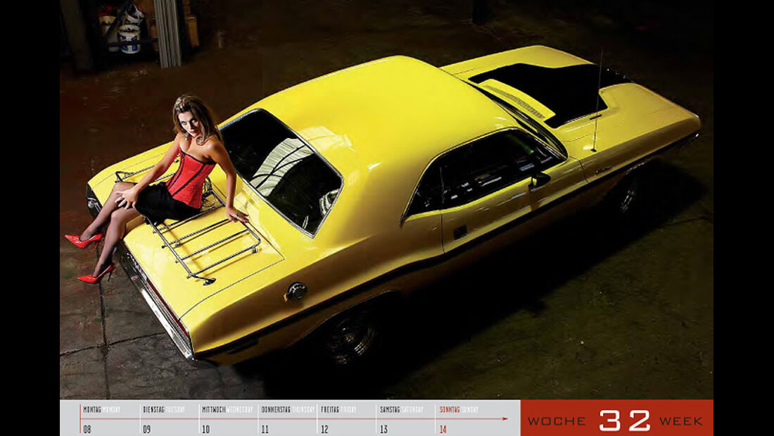 Kalender 2011 Girls and legendary US-Cars