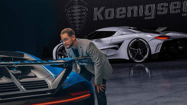 Kaltvergleich Genf 2020 Bugatti Chiron Pur Sport Koenigsegg Jesko
