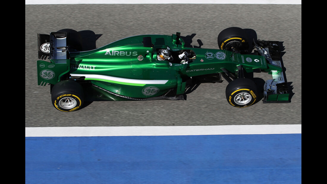 Kamui Kobayashi - Caterham - Formel 1 - Bahrain - Test - 2. März 2014