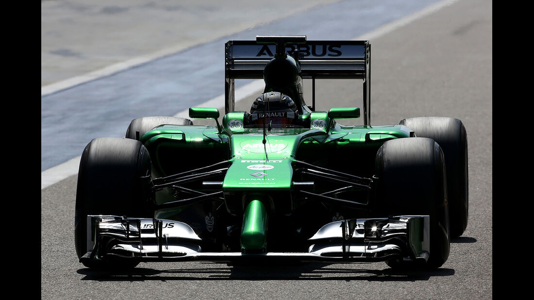 Kamui Kobayashi - Caterham - Formel 1 - Bahrain - Test - 20. Februar 2014