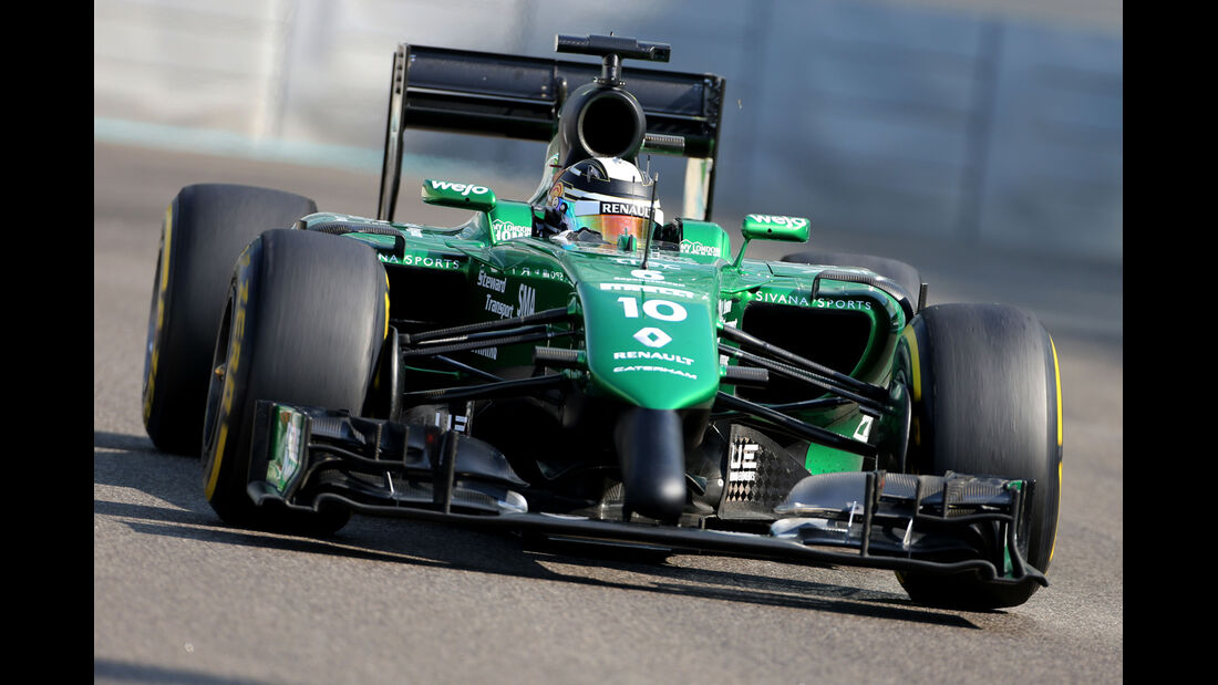 Kamui Kobayashi - Caterham - Formel 1 - GP Abu Dhabi - 21. November 2014