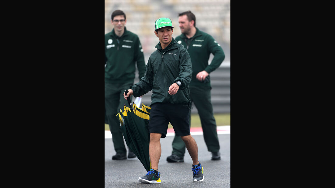 Kamui Kobayashi - Caterham - Formel 1 - GP China - Shanghai - 17. April 2014