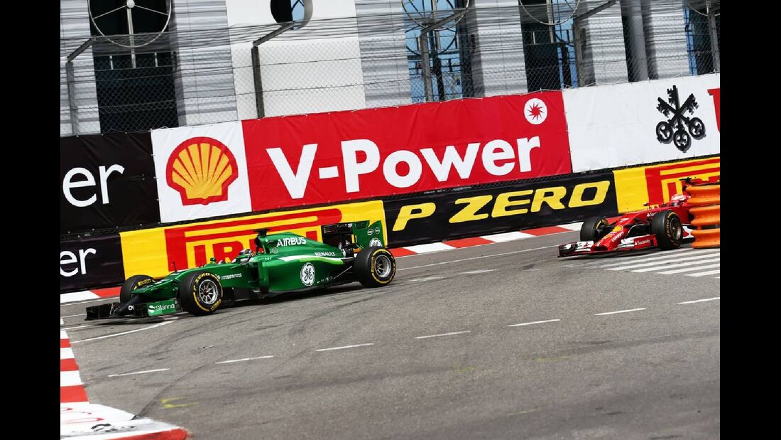 Kamui Kobayashi - Caterham  - Formel 1 - GP Monaco - 25. Mai 2014