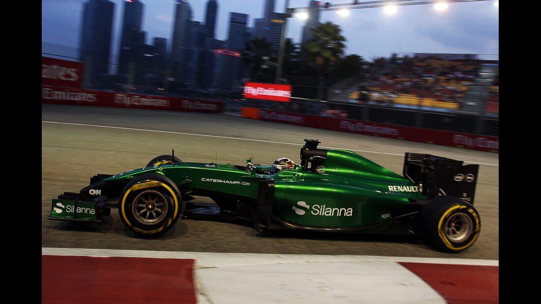 Kamui Kobayashi - Caterham - Formel 1 - GP Singapur - 19. September 2014