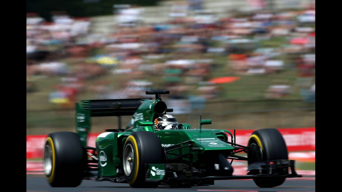 Kamui Kobayashi - Caterham - Formel 1 - GP Ungarn - 26. Juli 2014