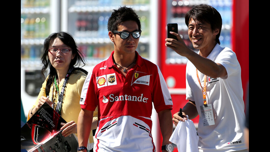 Kamui Kobayashi - Ferrari - Formel 1 - GP Japan - Suzuka - 10. Oktober 2013