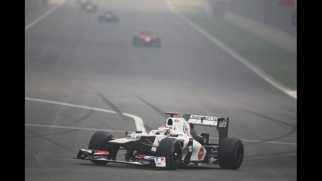 Kamui Kobayashi - Formel 1 - GP Indien - 28. Oktober 2012