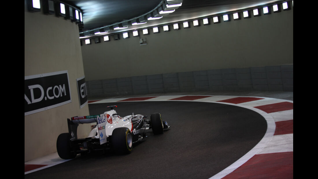 Kamui Kobayashi - GP Abu Dhabi - Freies Training - 11. November 2011