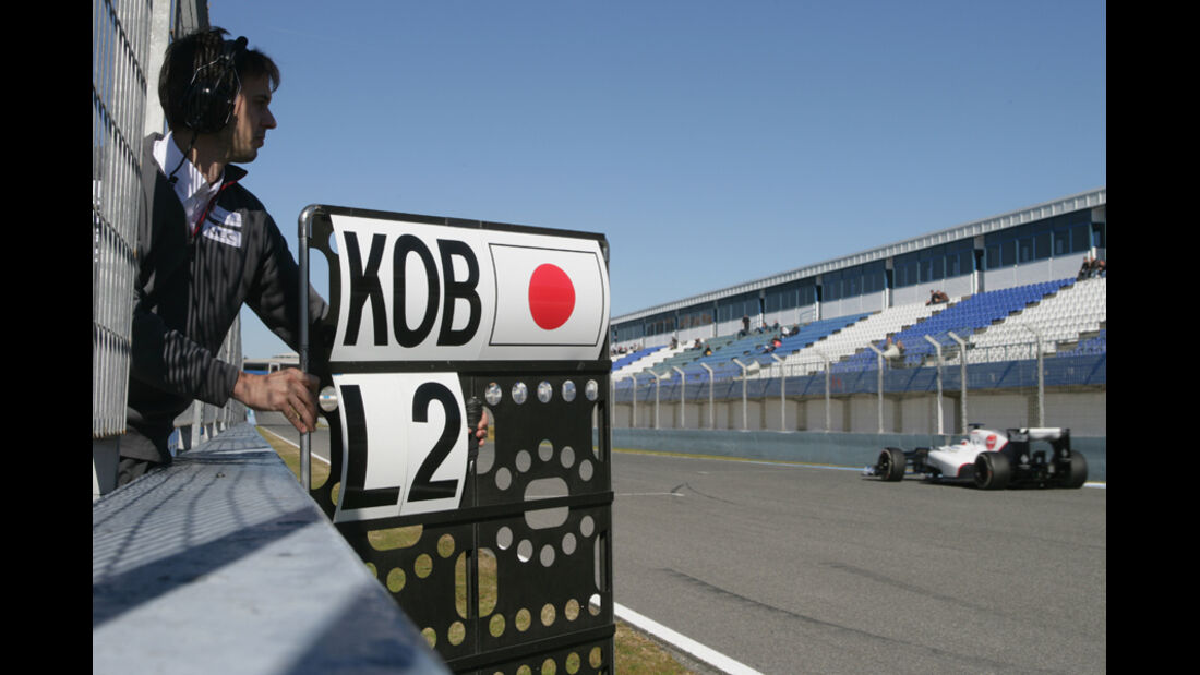 Kamui Kobayashi - Sauber - F1-Test Jerez 2012