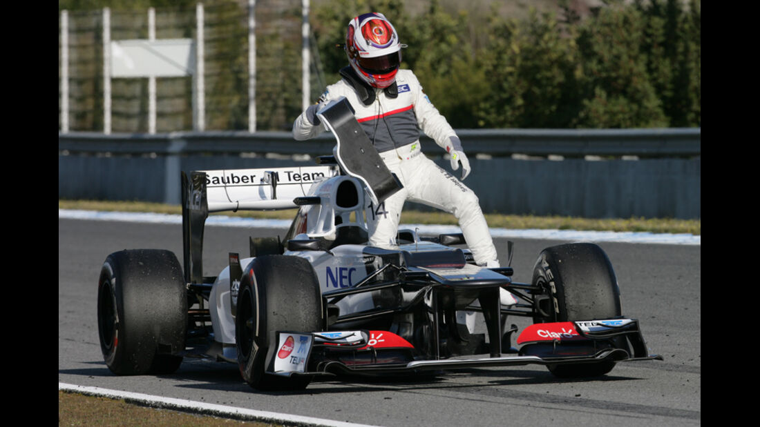 Kamui Kobayashi - Sauber - F1-Test Jerez 2012