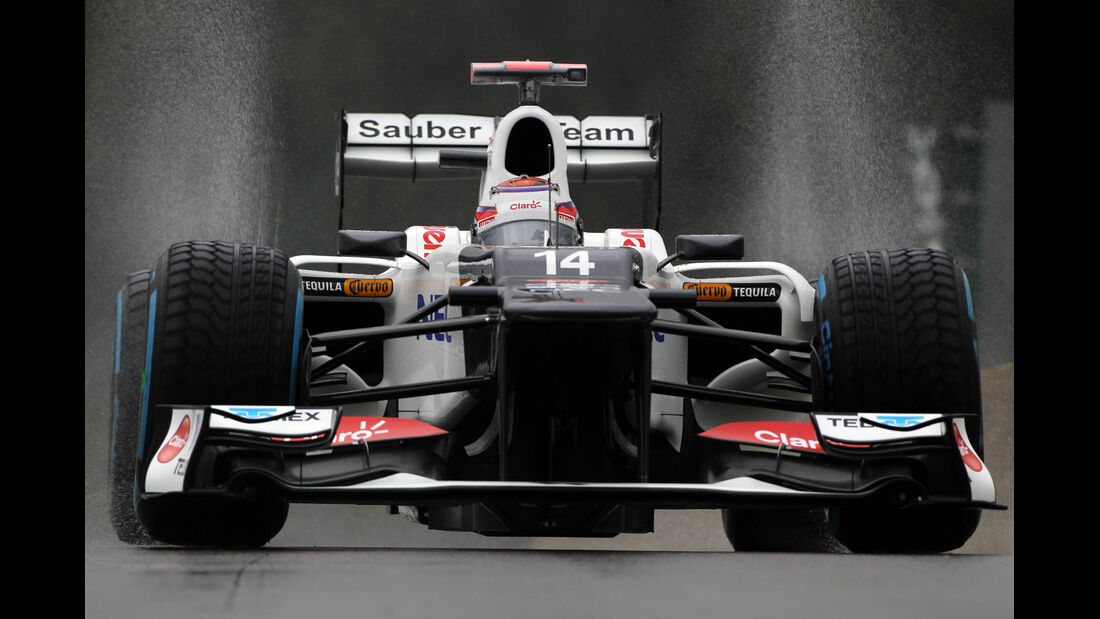 Kamui Kobayashi - Sauber - Formel 1 - GP Belgien - Spa-Francorchamps - 31. August 2012