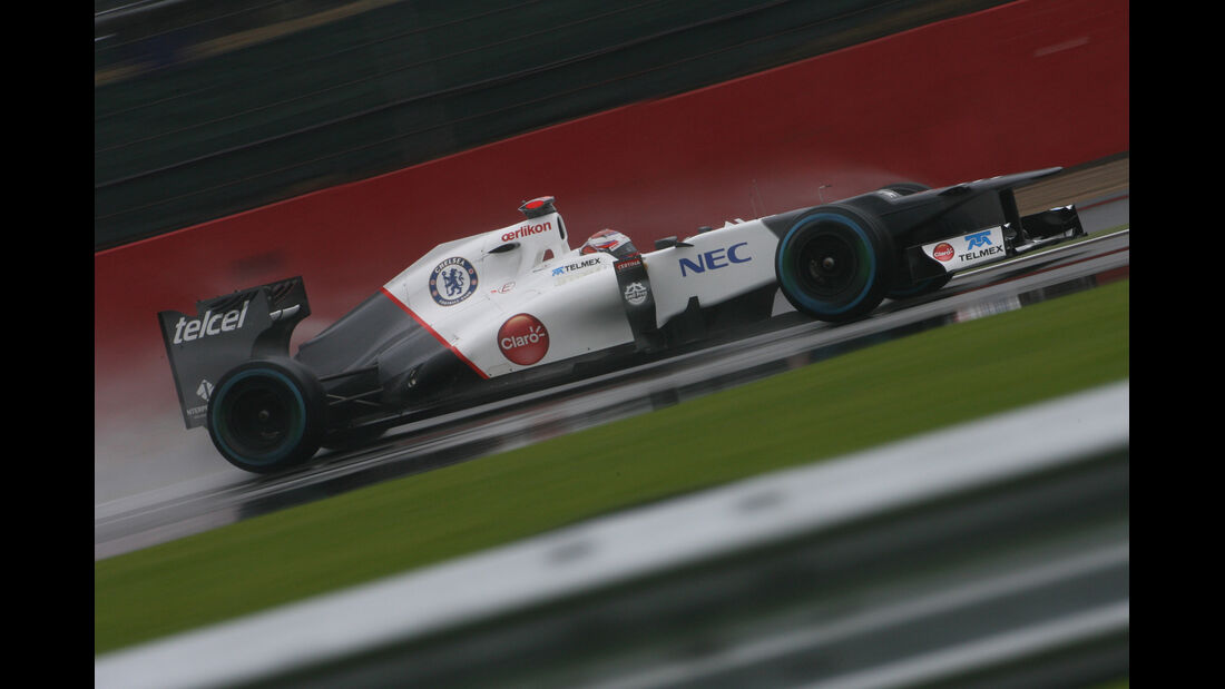 Kamui Kobayashi - Sauber - Formel 1 - GP England - Silverstone - 6. Juli 2012