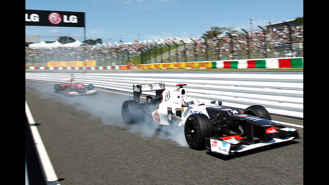 Kamui Kobayashi - Sauber - Formel 1 - GP Japan - Suzuka - 5. Oktober 2012