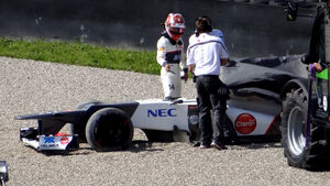 Kamui Kobayashi Sauber Formel 1 Mugello Test 2012 