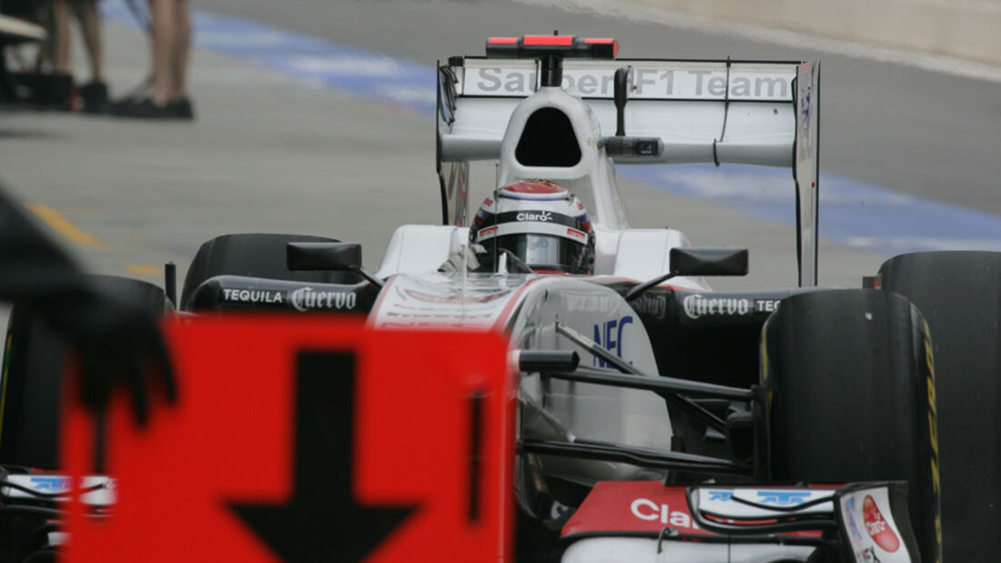 Kamui Kobayashi Sauber GP Korea 2011