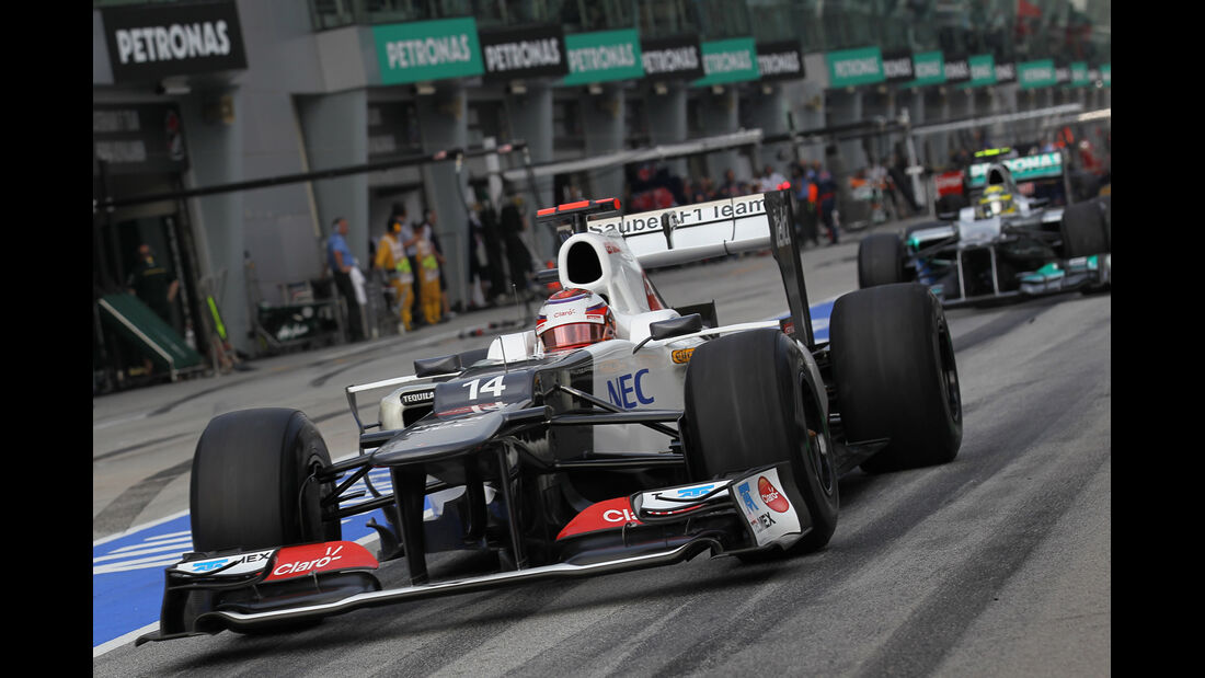 Kamui Kobayashi - Sauber - GP Malaysia - 24. März 2012
