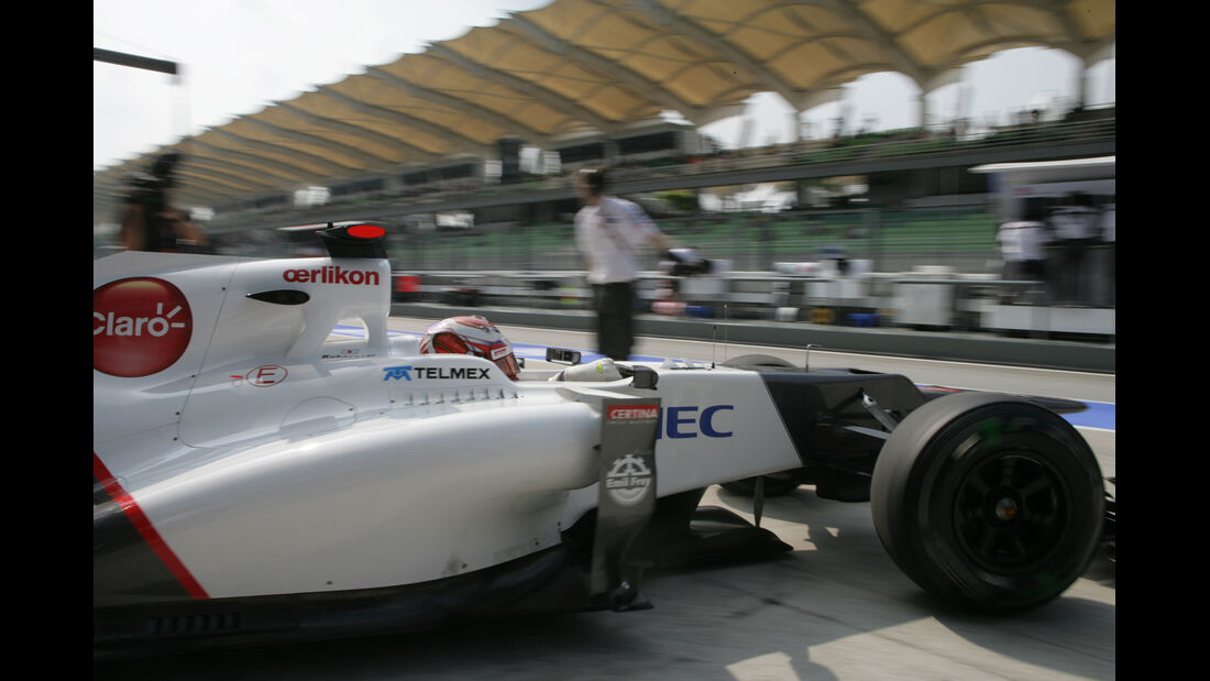 Kamui Kobayashi - Sauber - GP Malaysia - Training - 23. März 2012