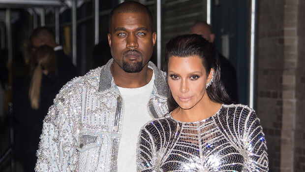 Kanye West alias Ye und Kim Kardashian