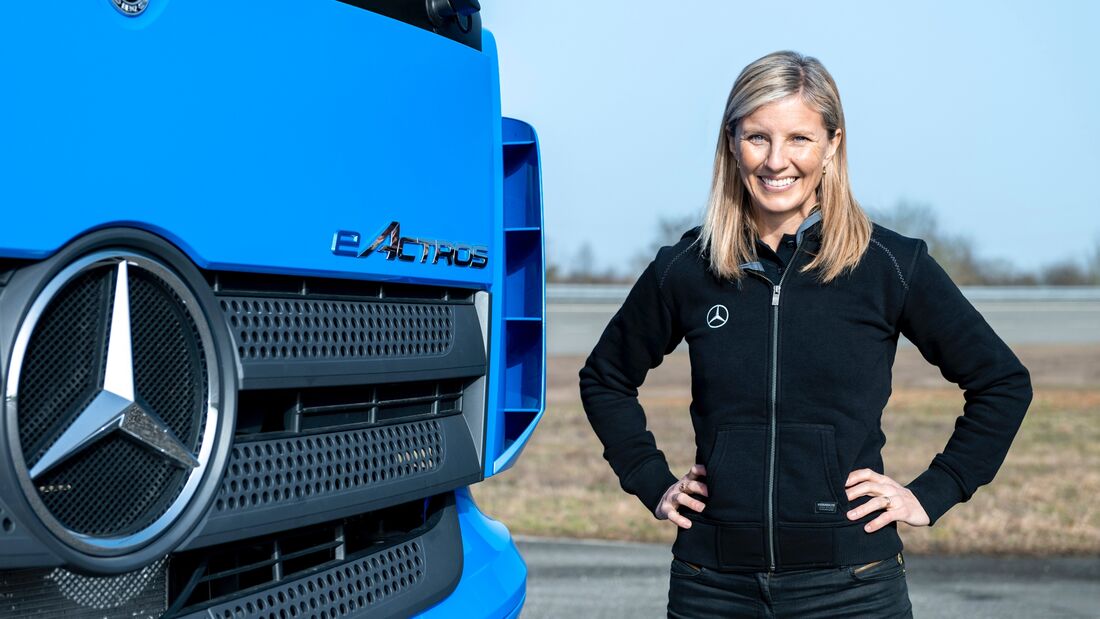 Karin RŒdstršm, Vorstandsmitglied Daimler Truck AG und Leiterin Mercedes-Benz Trucks.