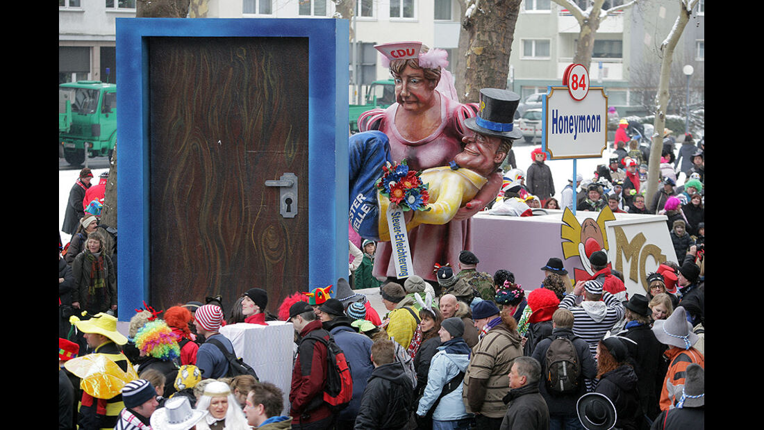 Karneval 2010, Motivwagen