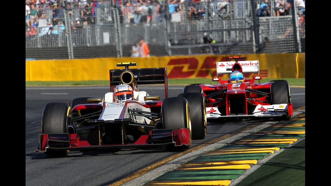 Karthikeyan & Alonso - GP Australien - Melbourne - 17. März 2012