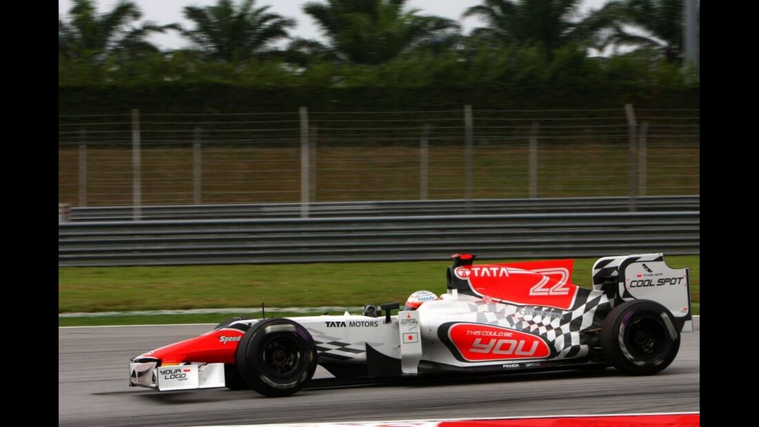 Karthikeyan GP Malaysia 2011 Formel 1