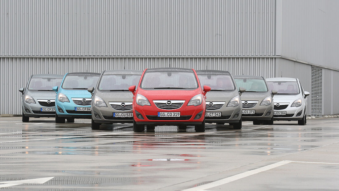 Kaufberatung Opel Meriva, alle Fahrzeugtypen