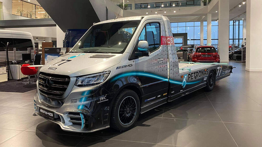 Mercedes Sprinter Abschlepper Petronas Edition: Von wegen voll Panne