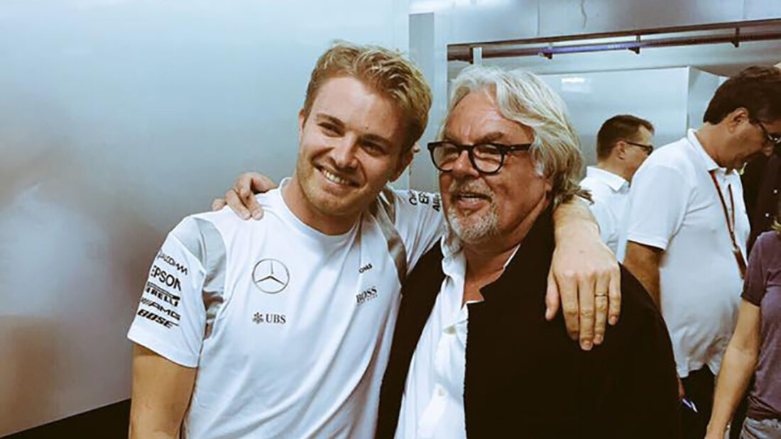 Keke & Nico Rosberg - GP Abu Dhabi 2016