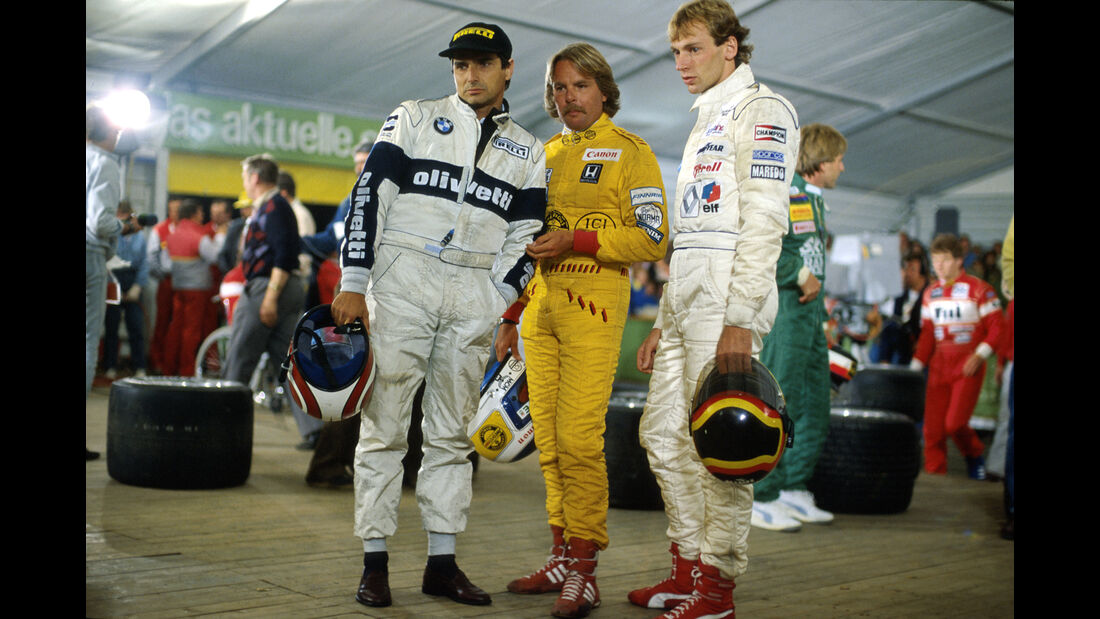 Keke Rosberg, Nelson Piquet & Stefan Bellof - 1985