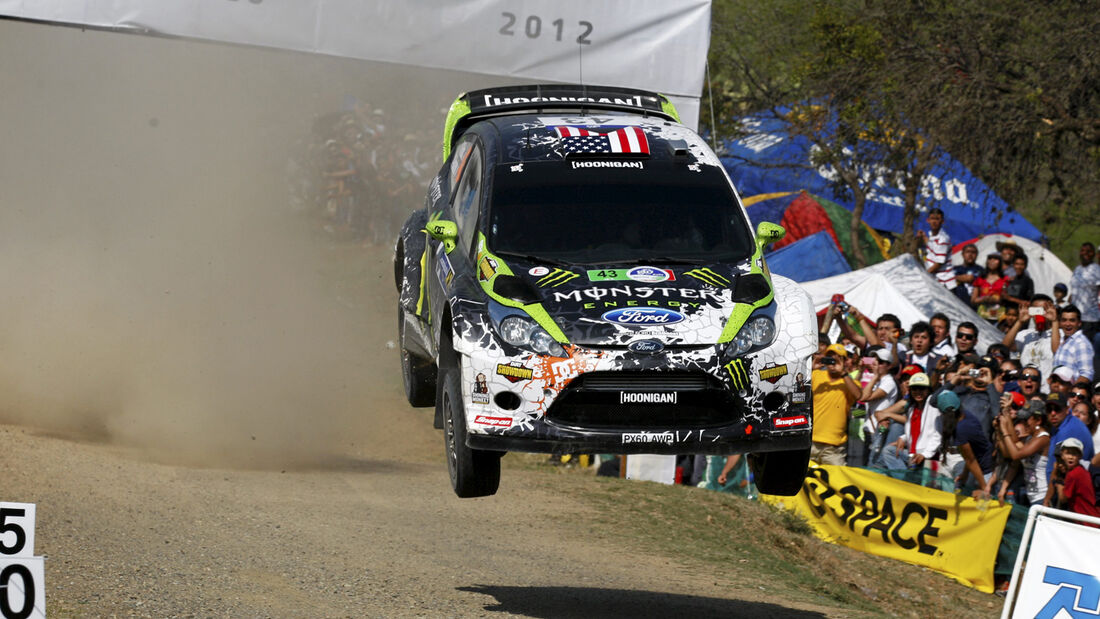 Ken Block WRC Rallye Mexiko 2012