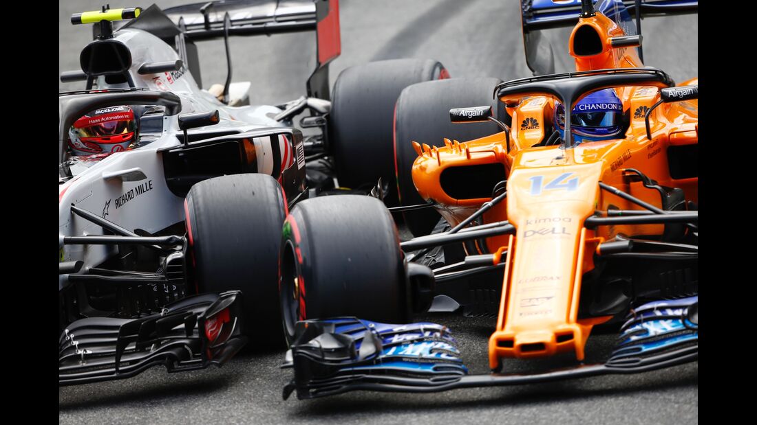 Kevin Magnussen - Haas - Fernando Alonso - McLaren - Formel 1 - GP Italien - 01. September 2018