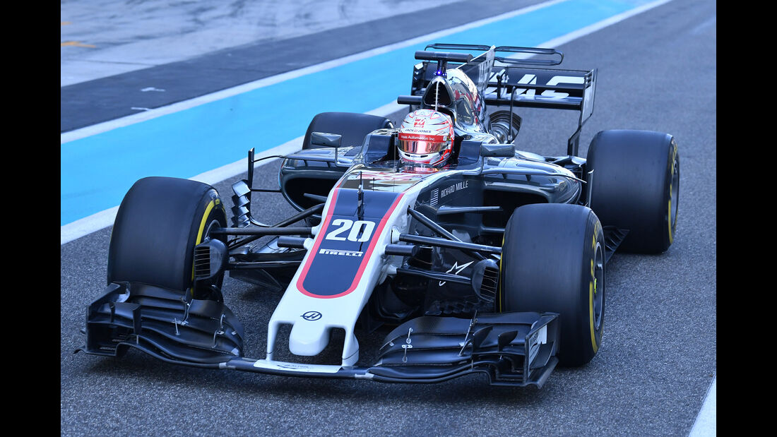 Kevin Magnussen - HaasF1 - Formel 1 - Abu Dhabi - Test 2 - 29. November 2017