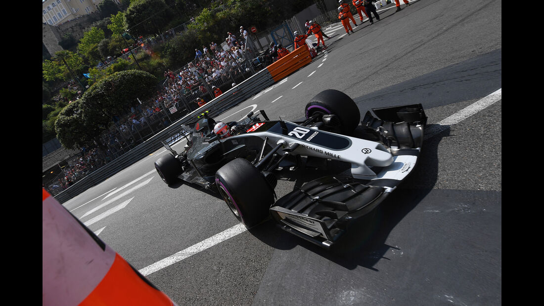 Kevin Magnussen - HaasF1 - Formel 1 - GP Monaco - 25. Mai 2017