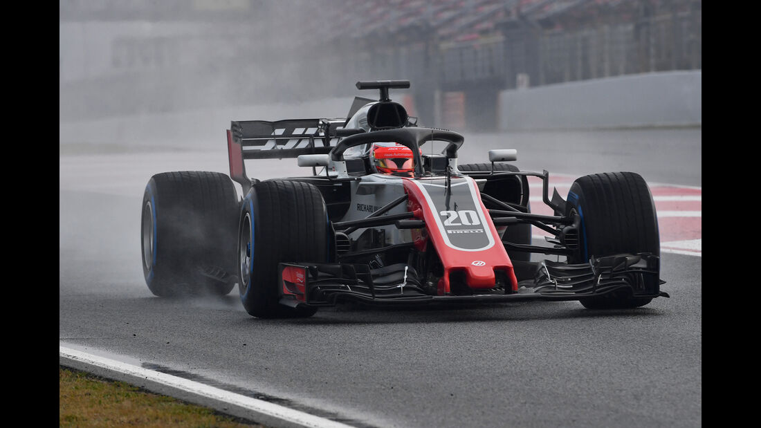 Kevin Magnussen - HaasF1 - Formel 1 Test - Barcelona - Tag 4 - 1. März 2018