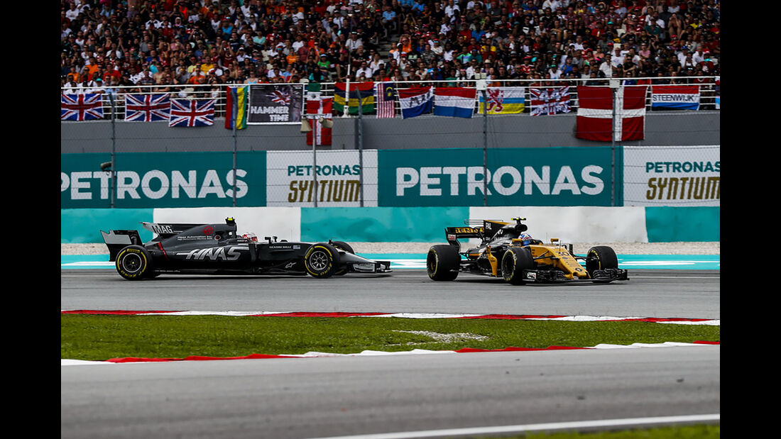 Kevin Magnussen & Jolyon Palmer - GP Malaysia 2017