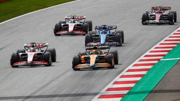 Kevin Magnussen - Lando Norris - GP Österreich 2022 - Spielberg