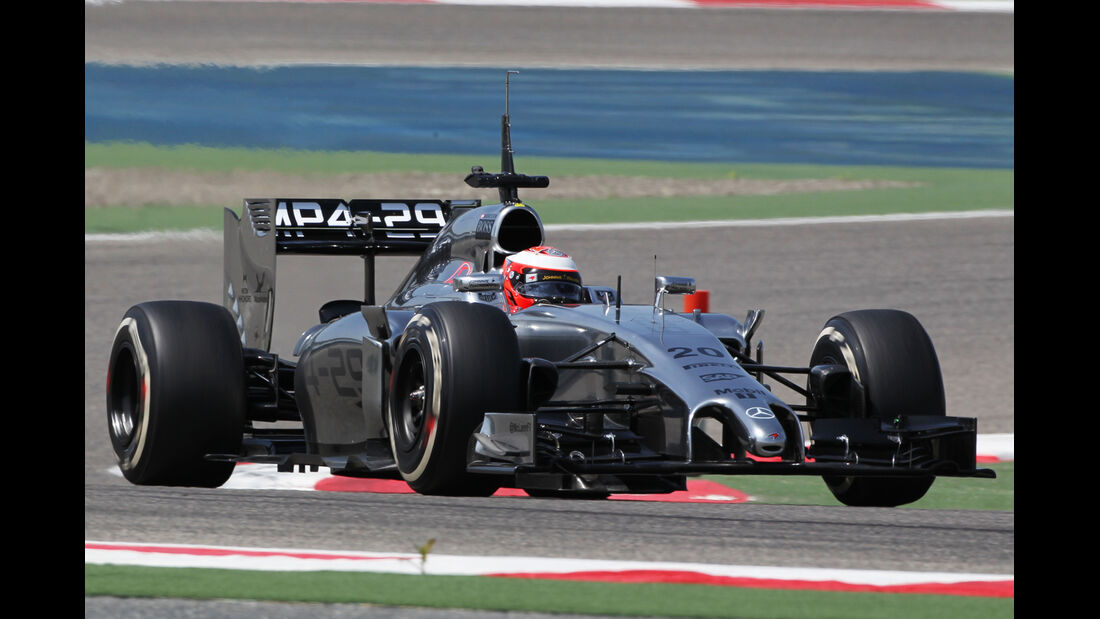 Kevin Magnussen - McLaren - Formel 1 - Bahrain - Test - 1. März 2014