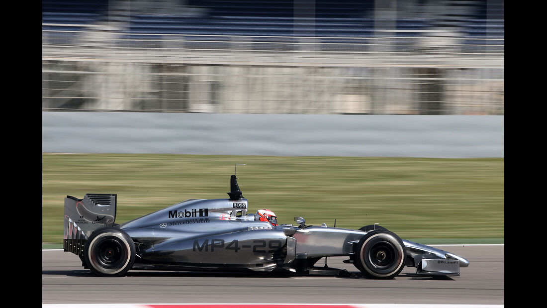 Kevin Magnussen - McLaren - Formel 1 - Bahrain - Test - 20. Februar 2014 