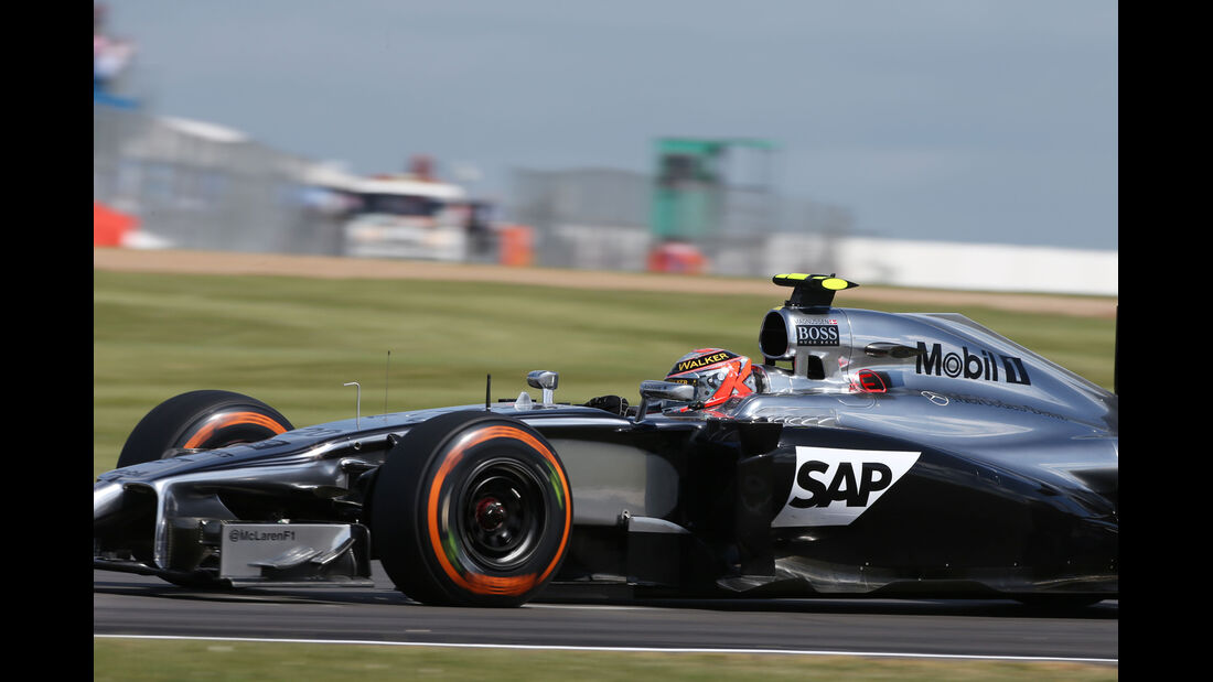 Kevin Magnussen - McLaren - Formel 1 - GP England  - Silverstone - 4. Juli 2014