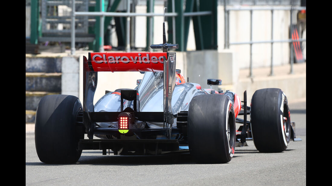 Kevin Magnussen - McLaren - Young Driver Test - Silverstone - 17. Juli 2013